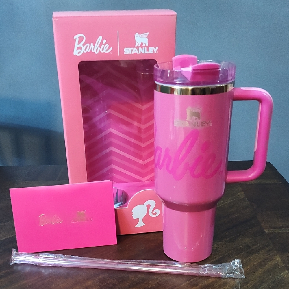 Barbie Pink Stanley Quencher H2.0 Tumbler